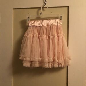 Pink Lacey Layered Tutu Skirt